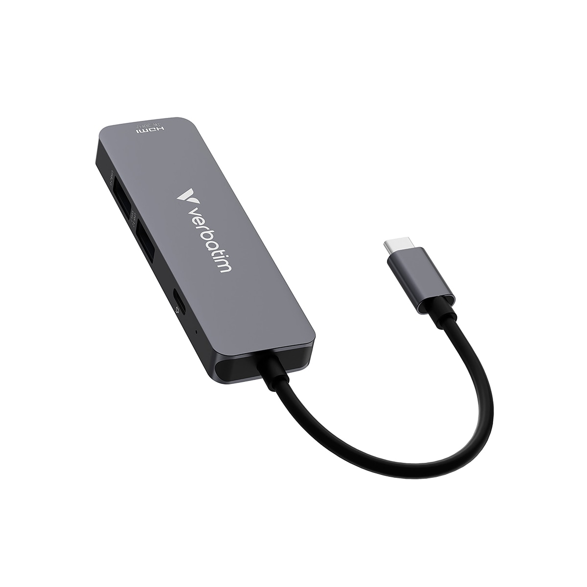 Hub Multipuerto Verbetim USB-C 4 Puertos